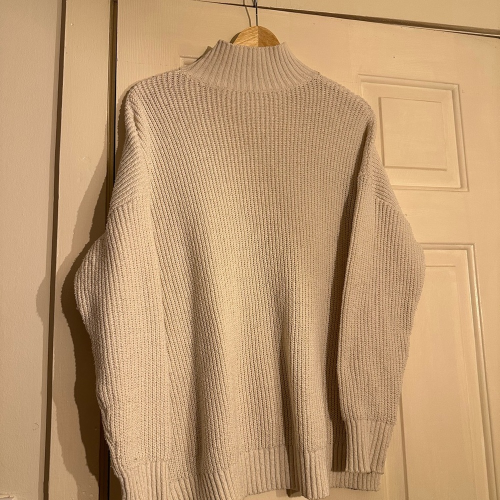 Cream Knit Classy Sweater